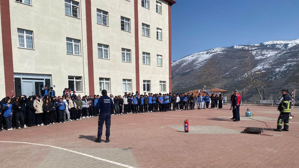 Okulumuzda Yangın Tatbikatı Yapıldı